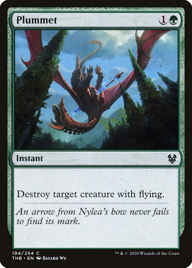 Plummet THB-194 Theros Beyond Death Magic card