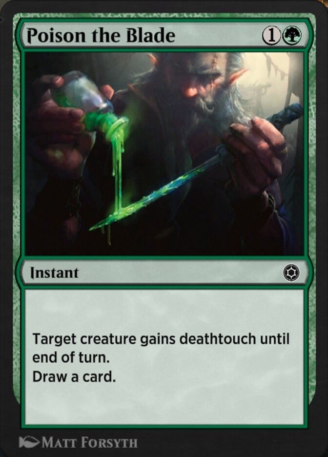 Poison the Blade HBG-220 Alchemy Horizons: Baldur's Gate Magic card