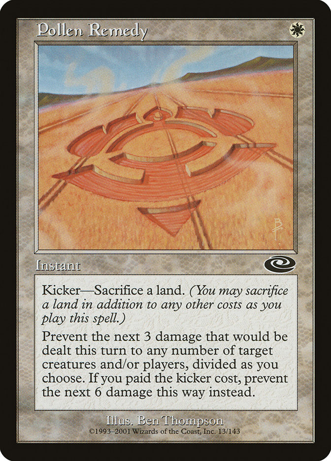 Pollen Remedy PLS-13 Planeshift Magic card