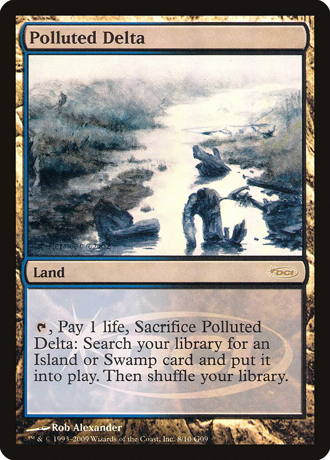 Polluted Delta G09-8 Judge Gift Cards 2009 Magic card