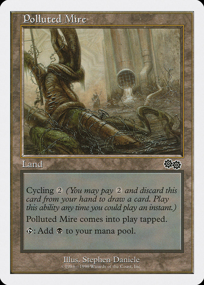 Polluted Mire BRB-53 Battle Royale Box Set Magic card
