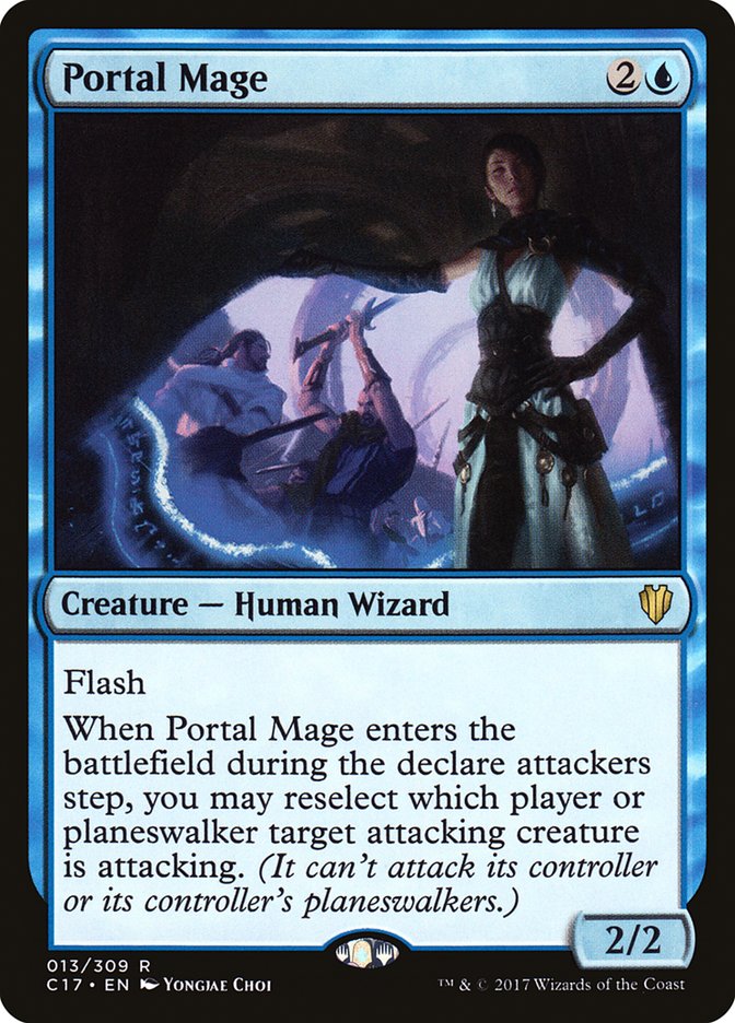 Portal Mage C17-13 Commander 2017 Magic card