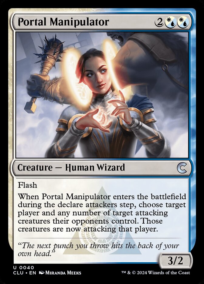 Portal Manipulator CLU-40 Ravnica: Clue Edition Magic card