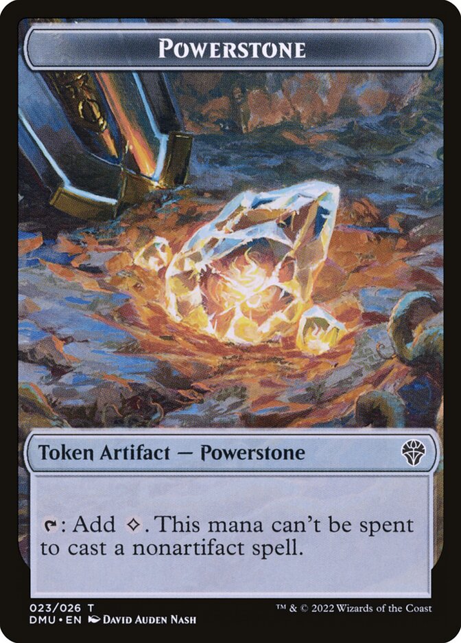 Powerstone TDMU-23 Dominaria United Tokens Magic card