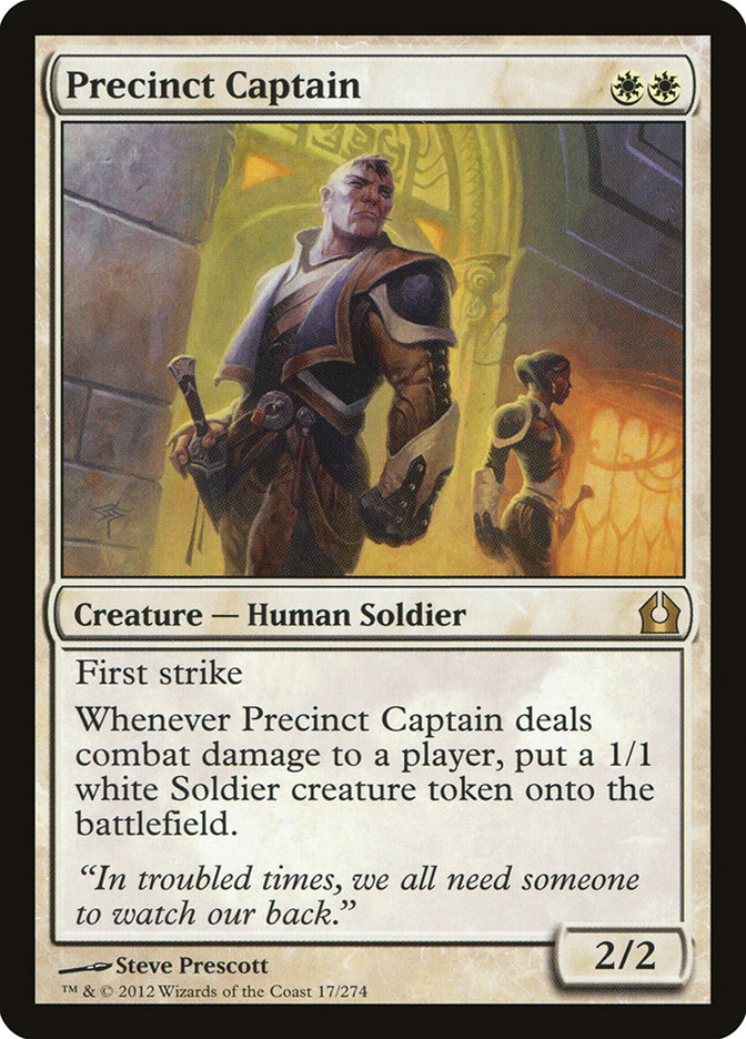 Precinct Captain RTR-17 Return to Ravnica Magic card