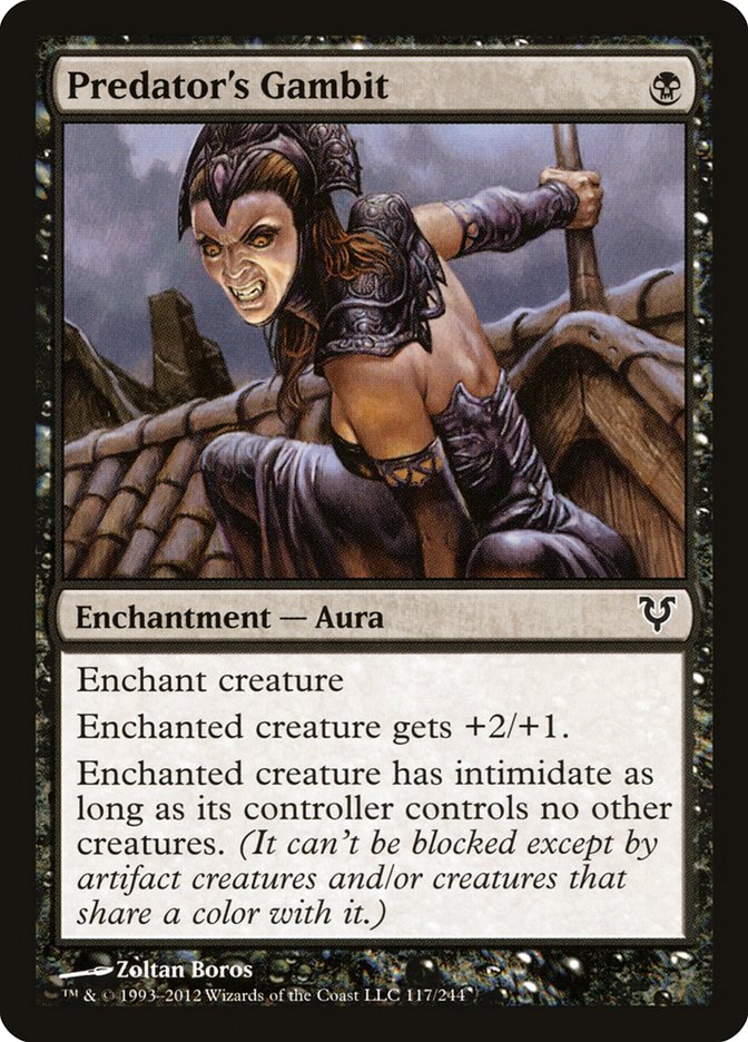Predator's Gambit AVR-117 Avacyn Restored Magic card
