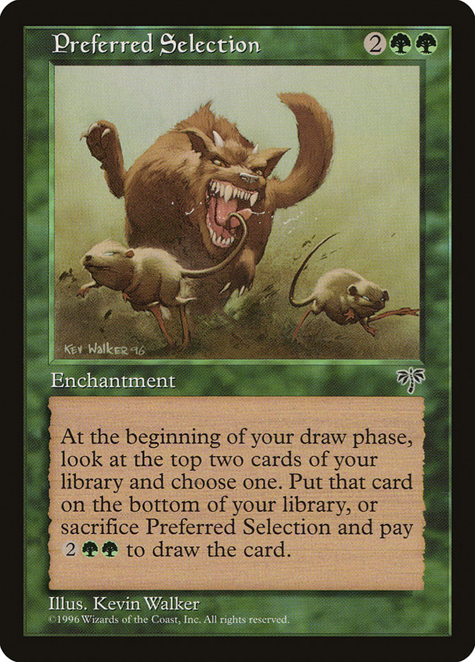 Preferred Selection MIR-233 Mirage Magic card