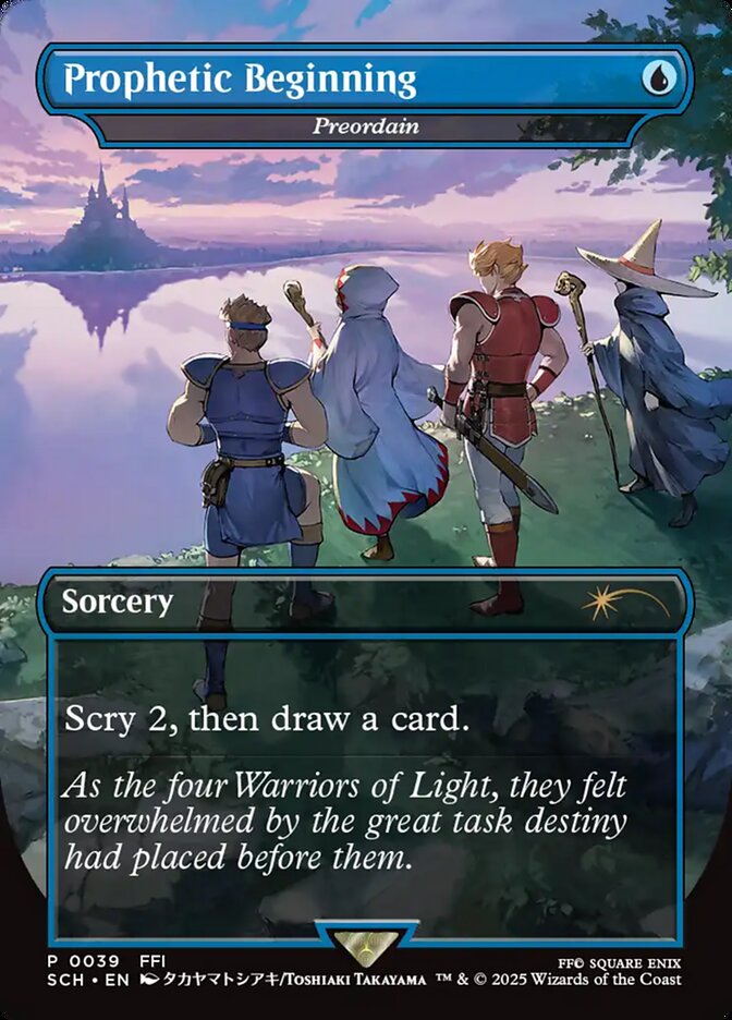 Preordain SCH-39 Store Championships Magic card