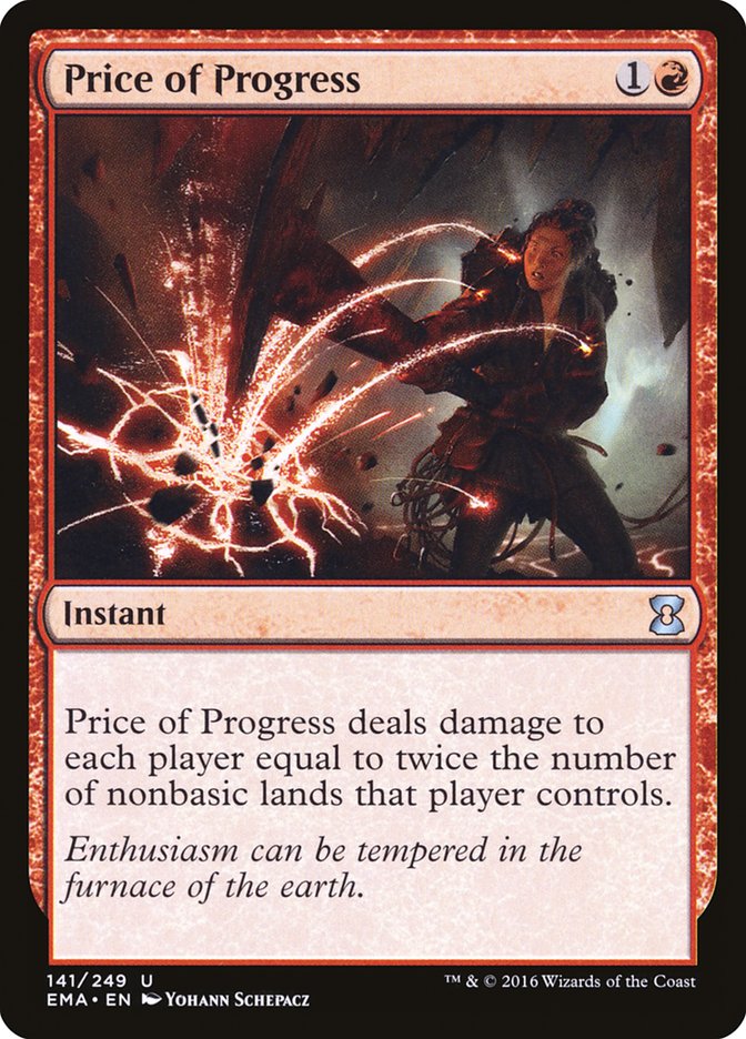 Price of Progress EMA-141 Eternal Masters Magic card