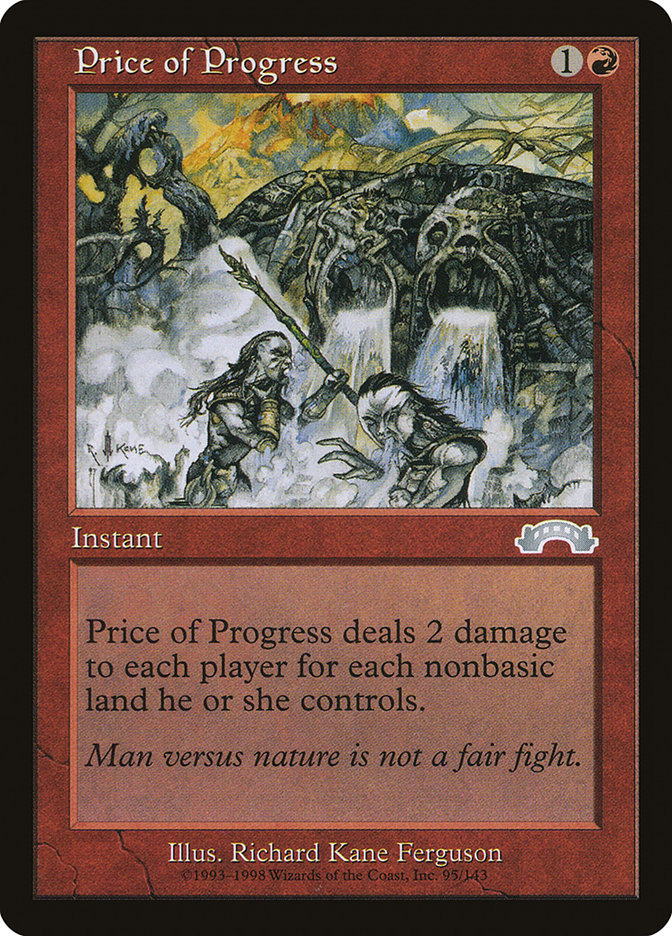 Price of Progress EXO-95 Exodus Magic card