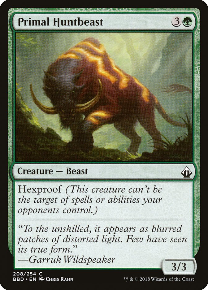 Primal Huntbeast BBD-208 Battlebond Magic card