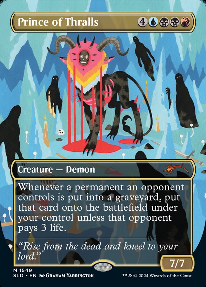 Prince of Thralls SLD-1549 Secret Lair Drop Magic card
