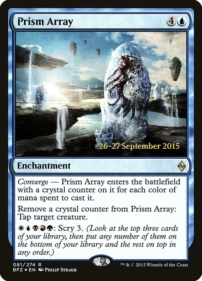 Prism Array PBFZ-81S Battle for Zendikar Promos Magic card