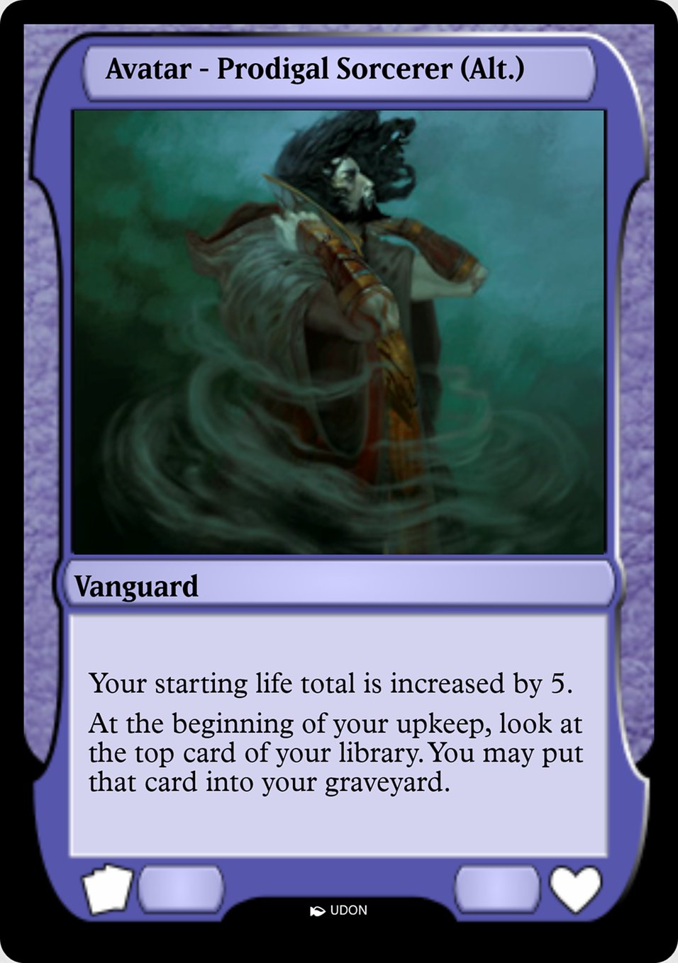 Prodigal Sorcerer Avatar PMOA-18 Magic Online Avatars Magic card
