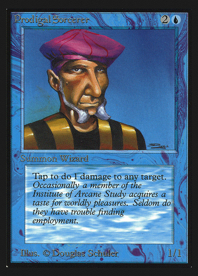 Prodigal Sorcerer CEI-74 Intl. Collectors' Edition Magic card