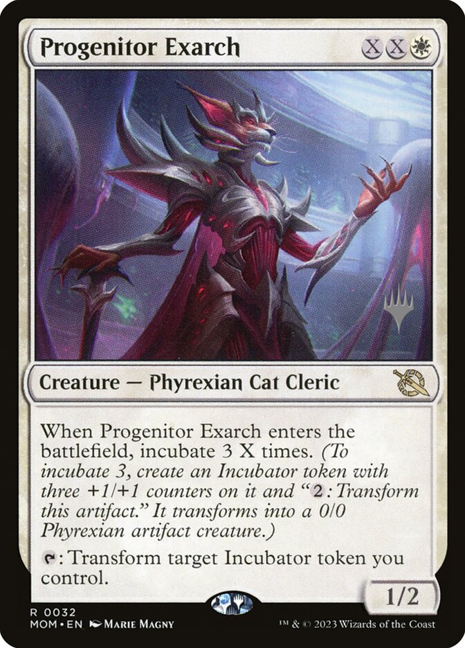 Progenitor Exarch PMOM-32P March of the Machine Promos Magic card