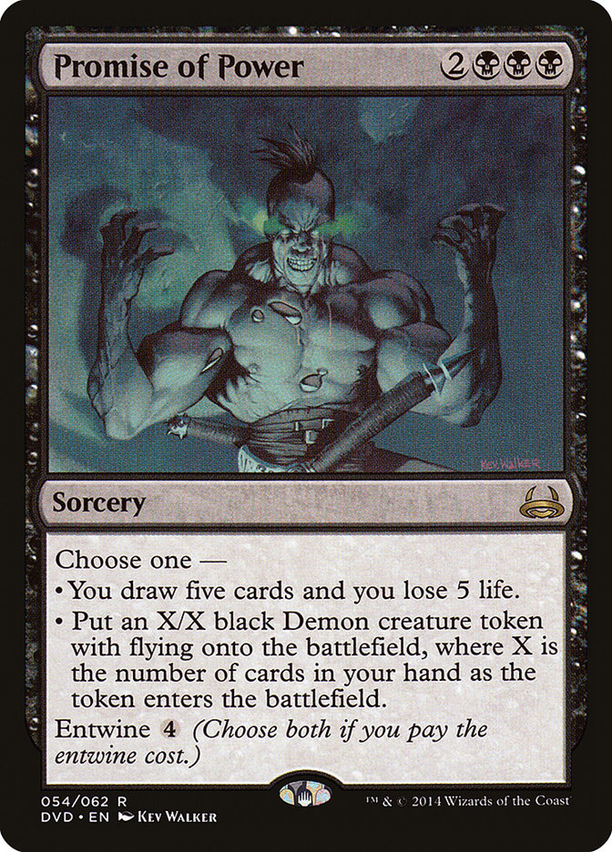 Promise of Power DVD-54 Duel Decks Anthology: Divine vs. Demonic Magic card
