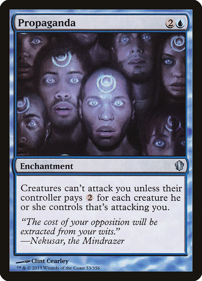 Propaganda C13-53 Commander 2013 Magic card