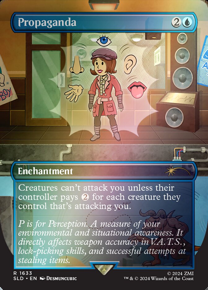 Propaganda SLD-1633STAR Secret Lair Drop Magic card