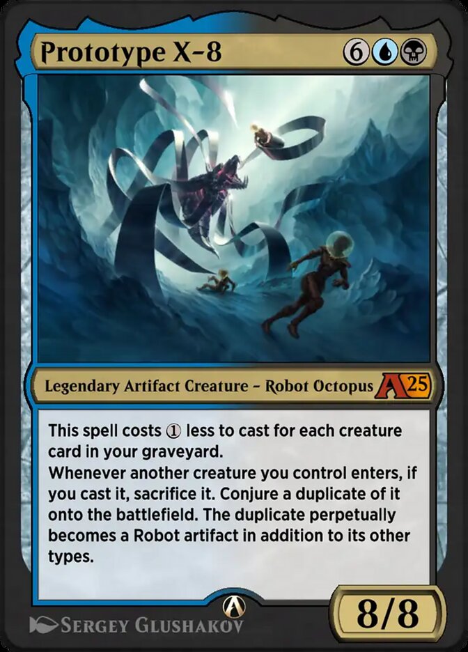 Prototype X-8 YEOE-24 Alchemy: Edge of Eternities Magic card