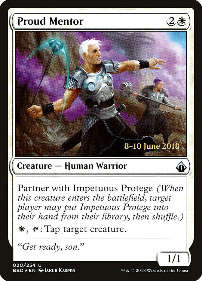 Proud Mentor PBBD-20S Battlebond Promos Magic card