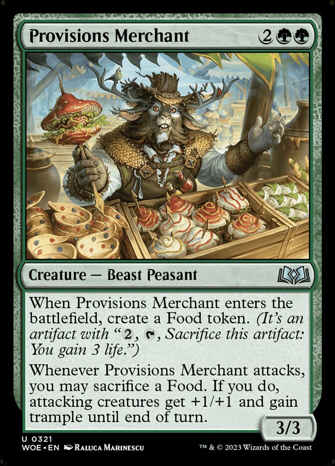 Provisions Merchant WOE-321 Wilds of Eldraine Magic card