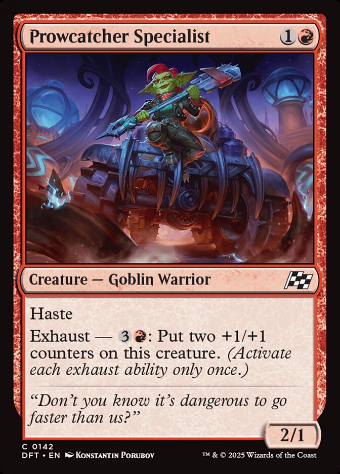 Prowcatcher Specialist DFT-142 Aetherdrift Magic card