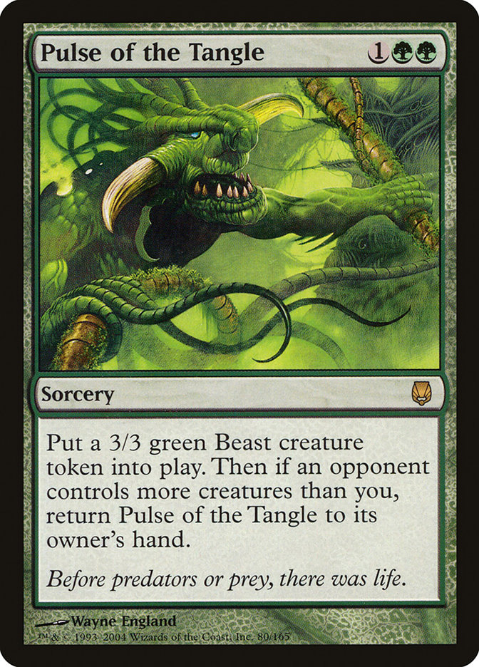 Pulse of the Tangle DST-80 Darksteel Magic card