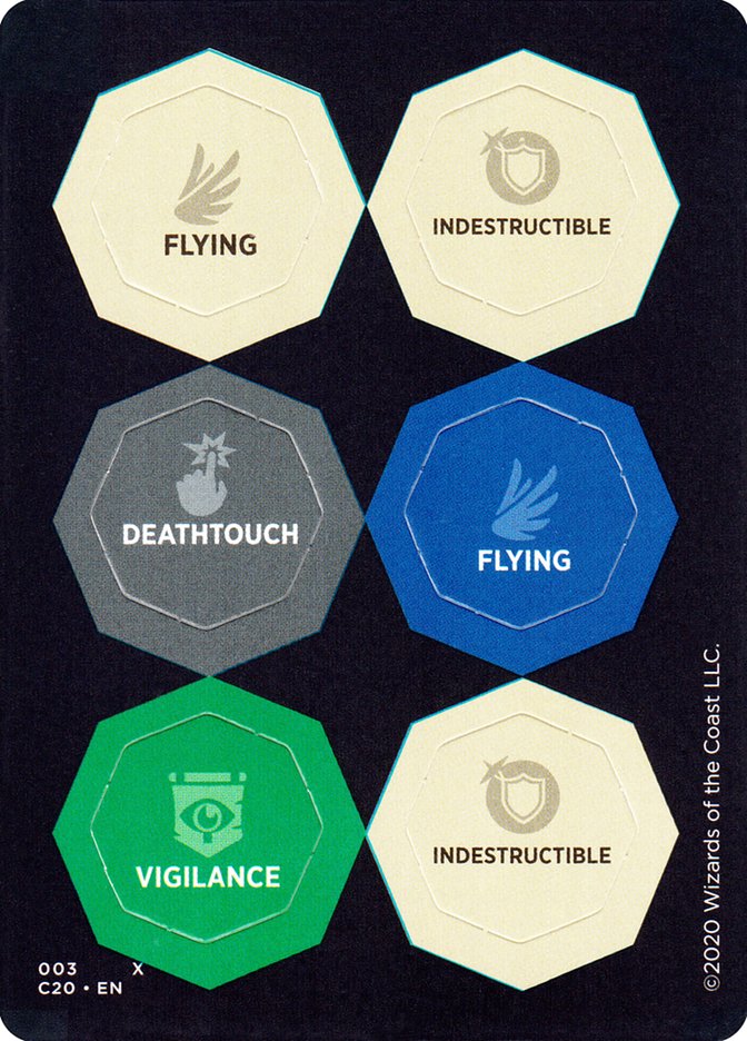 Punchcard // Punchcard TC20-20 Commander 2020 Tokens Magic card
