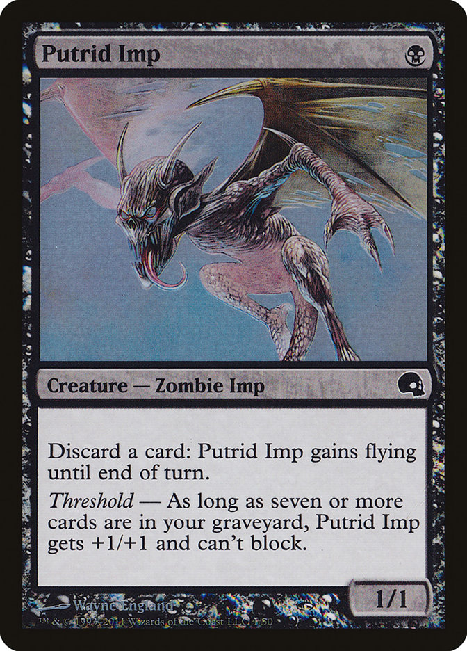 Putrid Imp PD3-1 Premium Deck Series: Graveborn Magic card