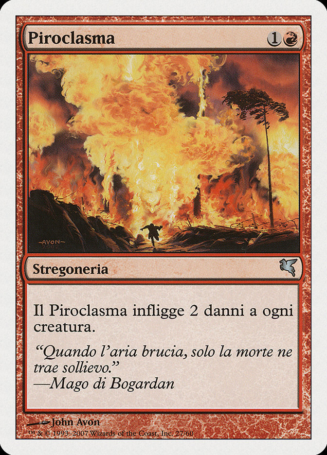 Pyroclasm PSAL-K27 Salvat 2005 Magic card