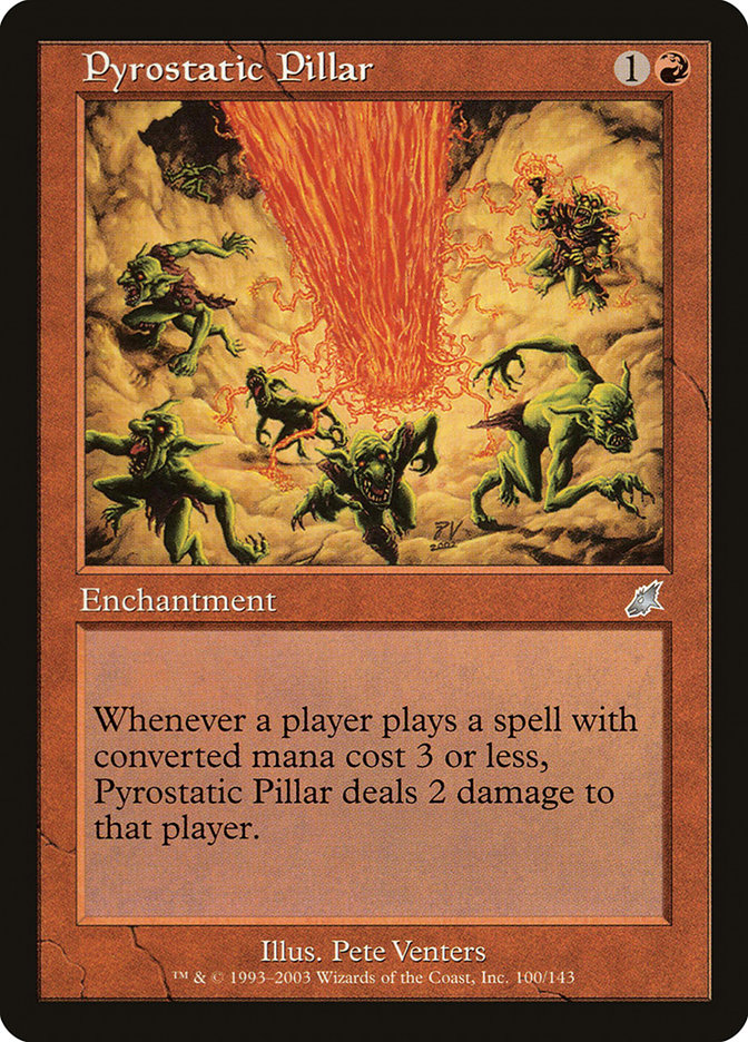 Pyrostatic Pillar SCG-100 Scourge Magic card