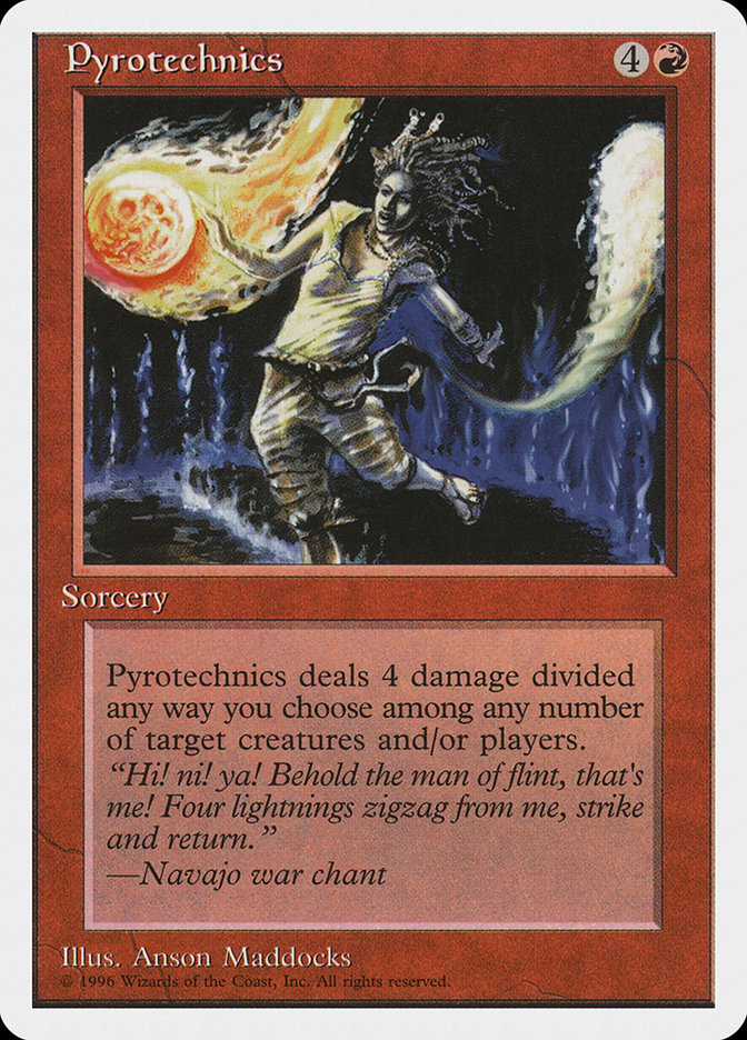 Pyrotechnics ITP-38 Introductory Two-Player Set Magic card