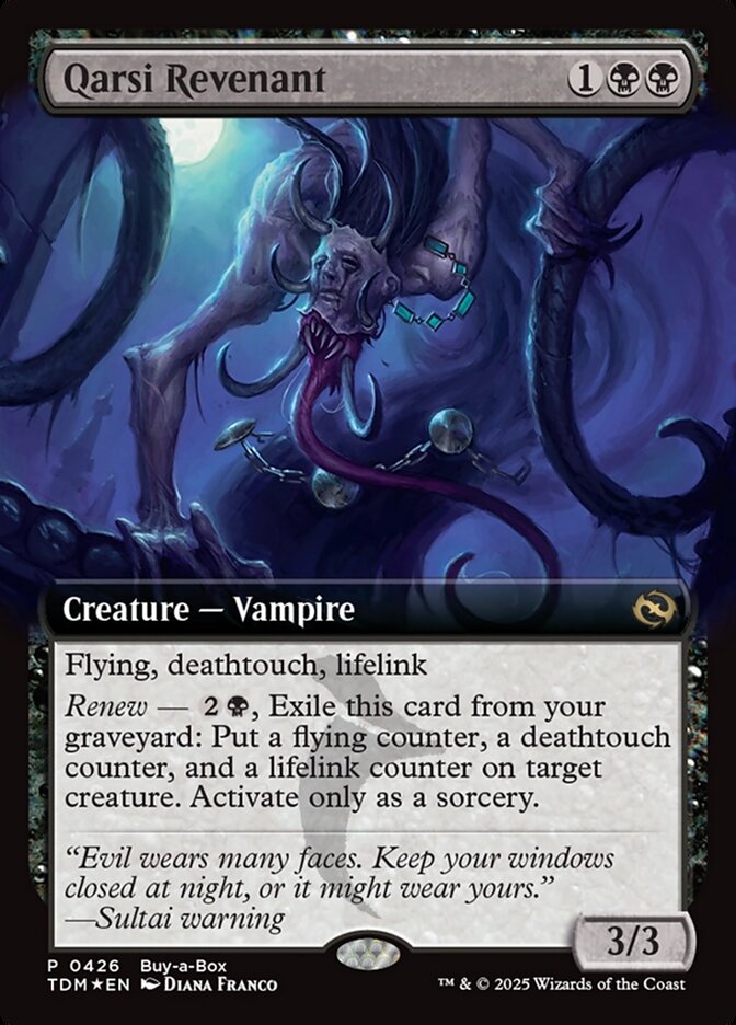 Qarsi Revenant TDM-426 Tarkir: Dragonstorm Magic card