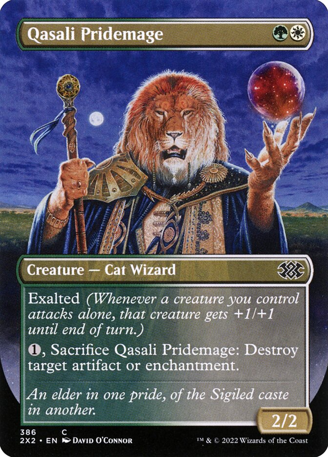 Qasali Pridemage 2X2-386 Double Masters 2022 Magic card