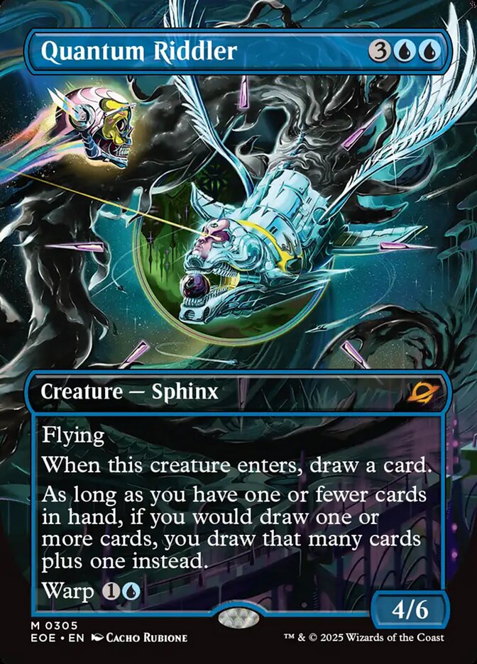 Quantum Riddler EOE-305 Edge of Eternities Magic card