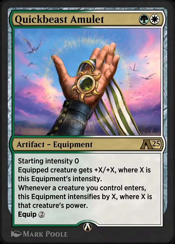 Quickbeast Amulet YDFT-24 Alchemy: Aetherdrift Magic card