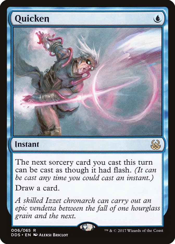 Quicken DDS-6 Duel Decks: Mind vs. Might Magic card