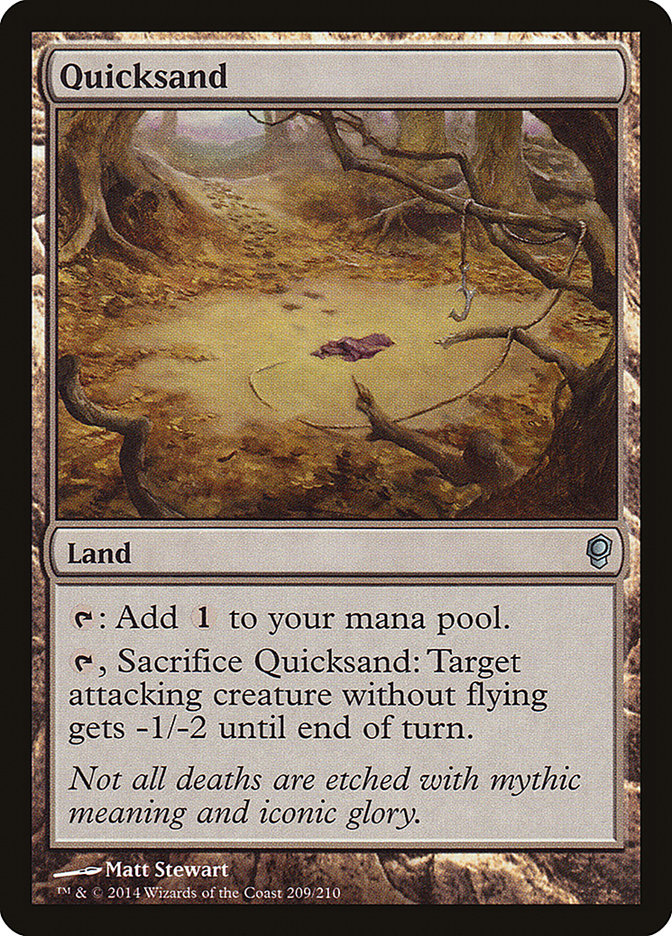 Quicksand CNS-209 Conspiracy Magic card
