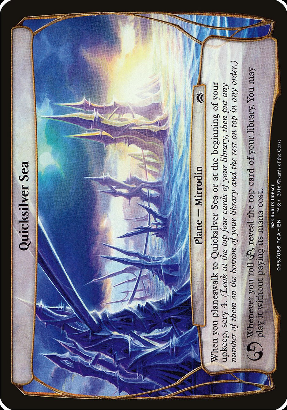 Quicksilver Sea OPCA-65 Planechase Anthology Planes Magic card