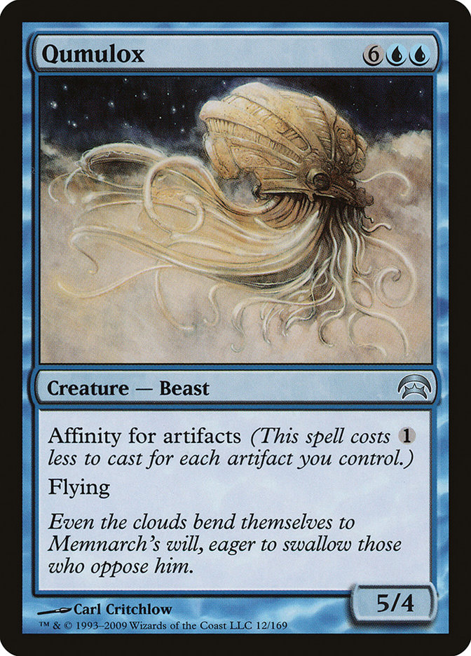 Qumulox HOP-12 Planechase Magic card