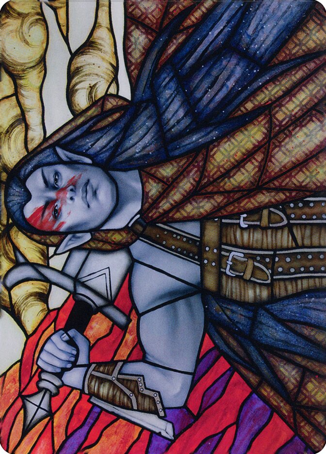 Radha, Coalition Warlord // Radha, Coalition Warlord ADMU-75 Dominaria United Art Series Magic card
