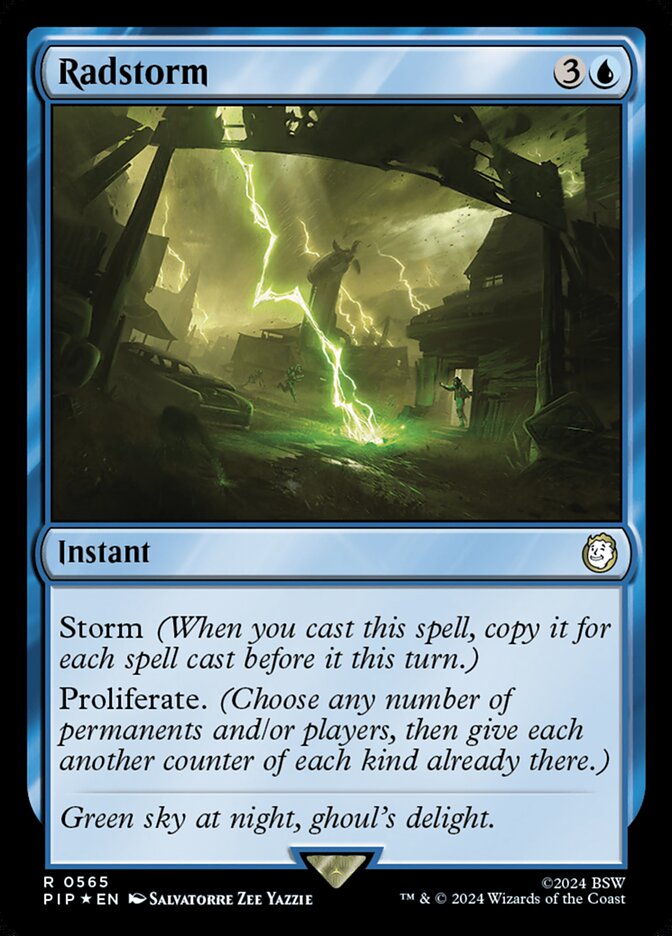 Radstorm PIP-565 Fallout Magic card