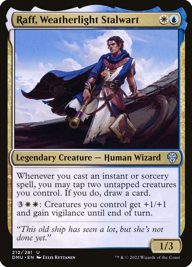 Raff, Weatherlight Stalwart DMU-212 Dominaria United Magic card