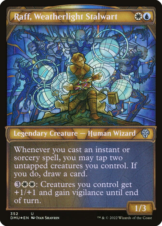 Raff, Weatherlight Stalwart DMU-352 Dominaria United Magic card