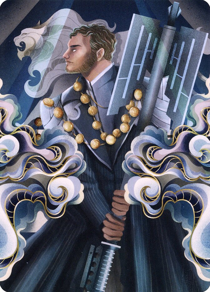 Rafiq of the Many // Rafiq of the Many ASNC-81 New Capenna Art Series Magic card