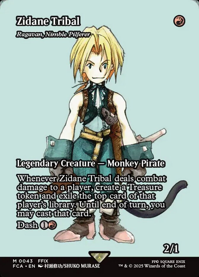 Ragavan, Nimble Pilferer FCA-43 Final Fantasy: Through the Ages Magic card