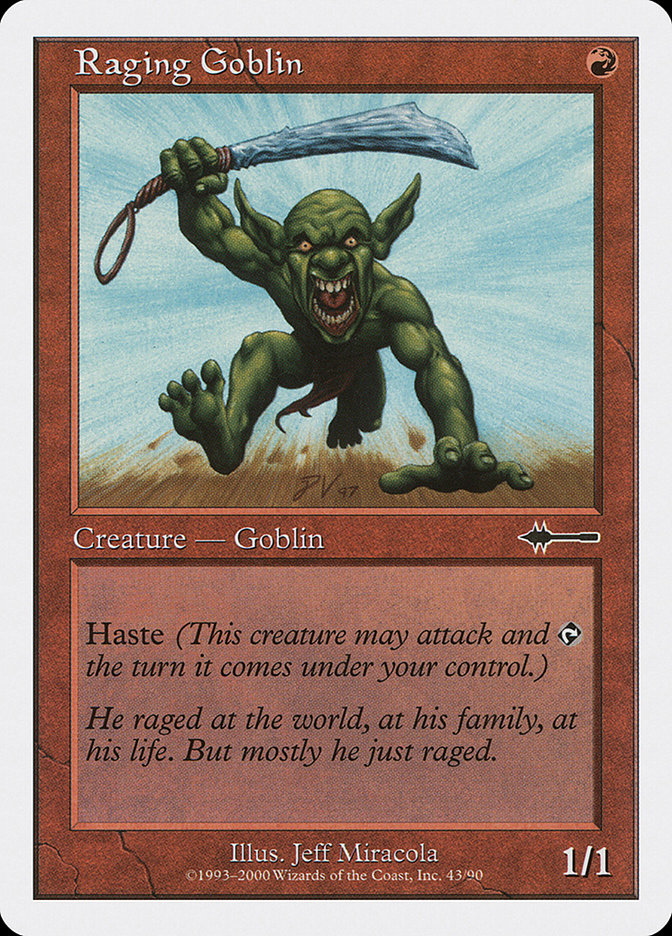 Raging Goblin BTD-43 Beatdown Box Set Magic card