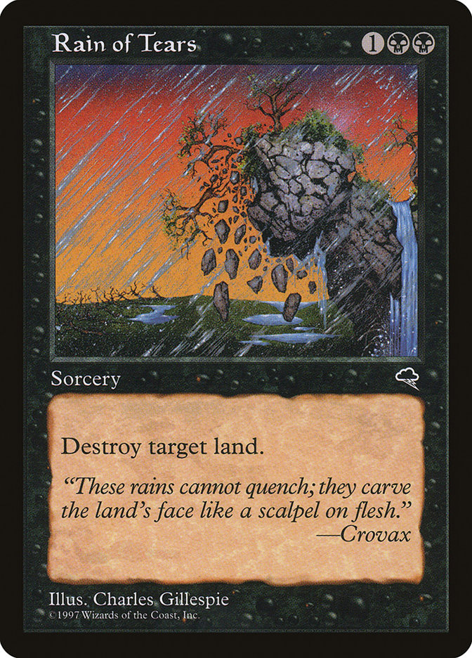 Rain of Tears TMP-149 Tempest Magic card