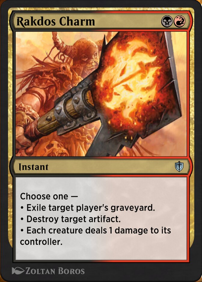 Rakdos Charm PA1-7 Pioneer Anthology 1 Magic card
